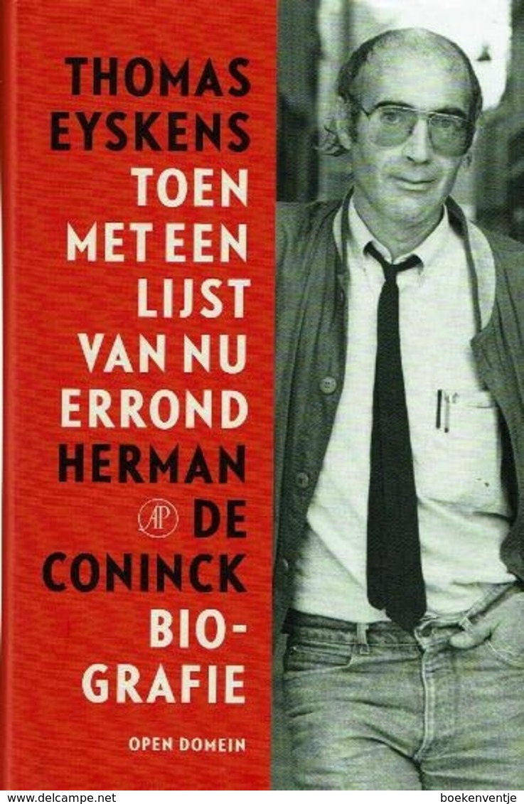 Toen Met Een Lijst Van Nu Errond Herman De Coninck - Andere & Zonder Classificatie