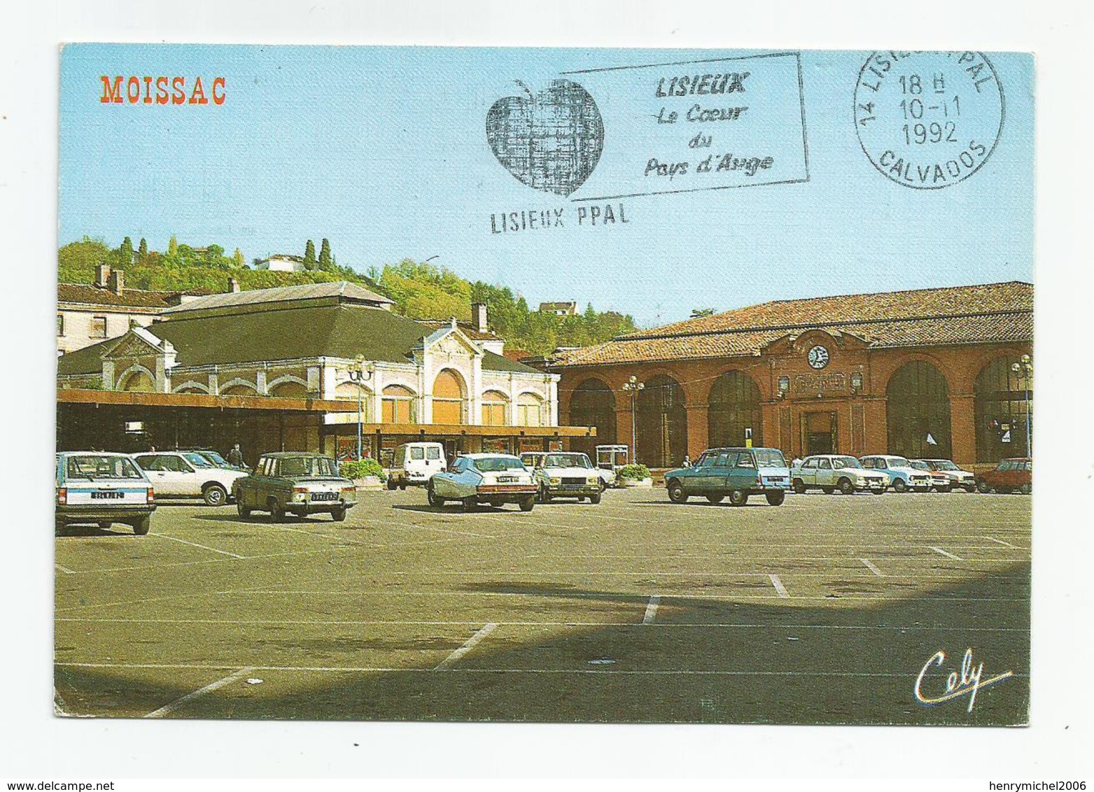 Marcophilie - Cachet Parvenu Par Erreur A France Télécom ..de Lisieux 14 Calvados - Moissac 82 - 1961-....