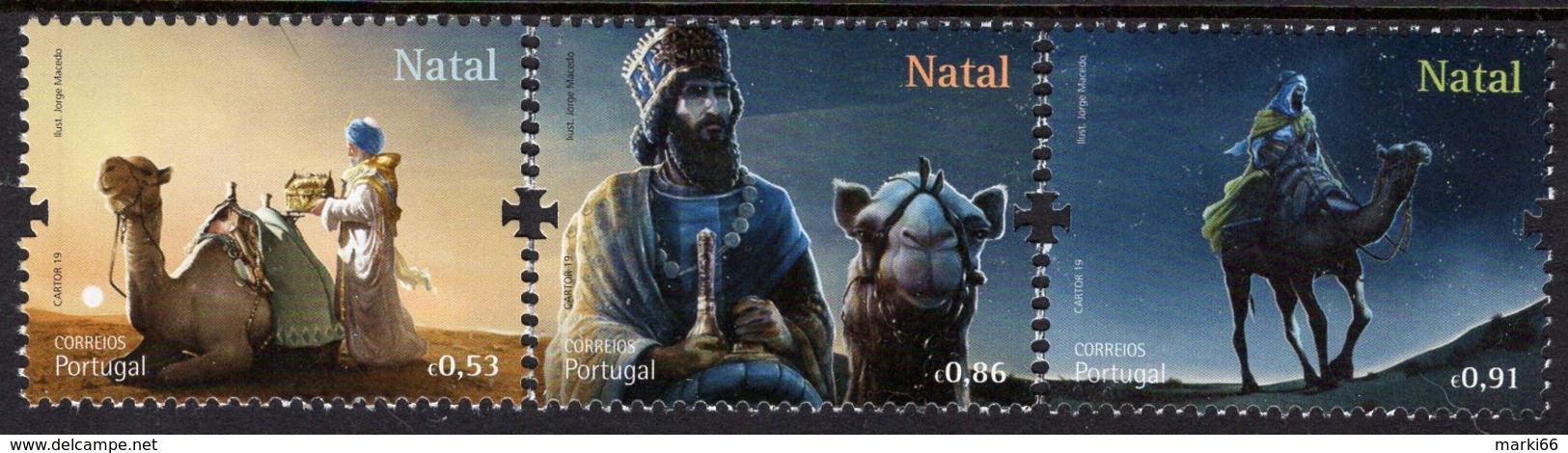 Portugal - 2019 - Christmas - Mint Stamp Set - Nuovi