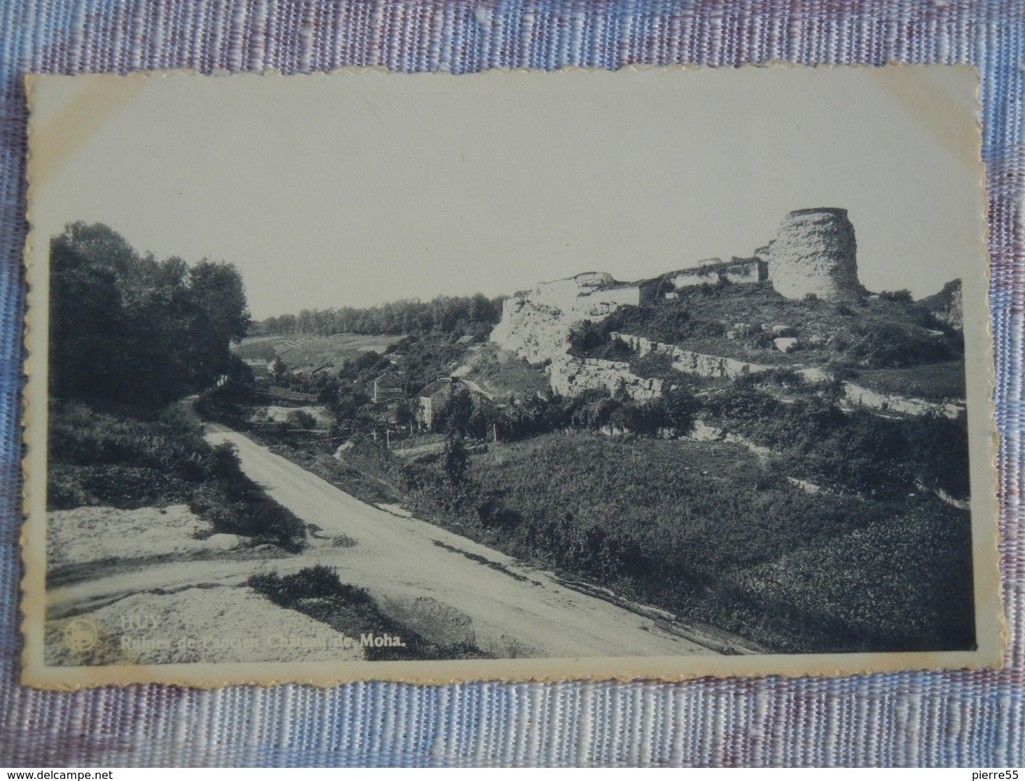 WANZE (ENV DE HUY) RUINES DU CHÂTEAU ET MAISONS EN CONTRE-BAS - Wanze