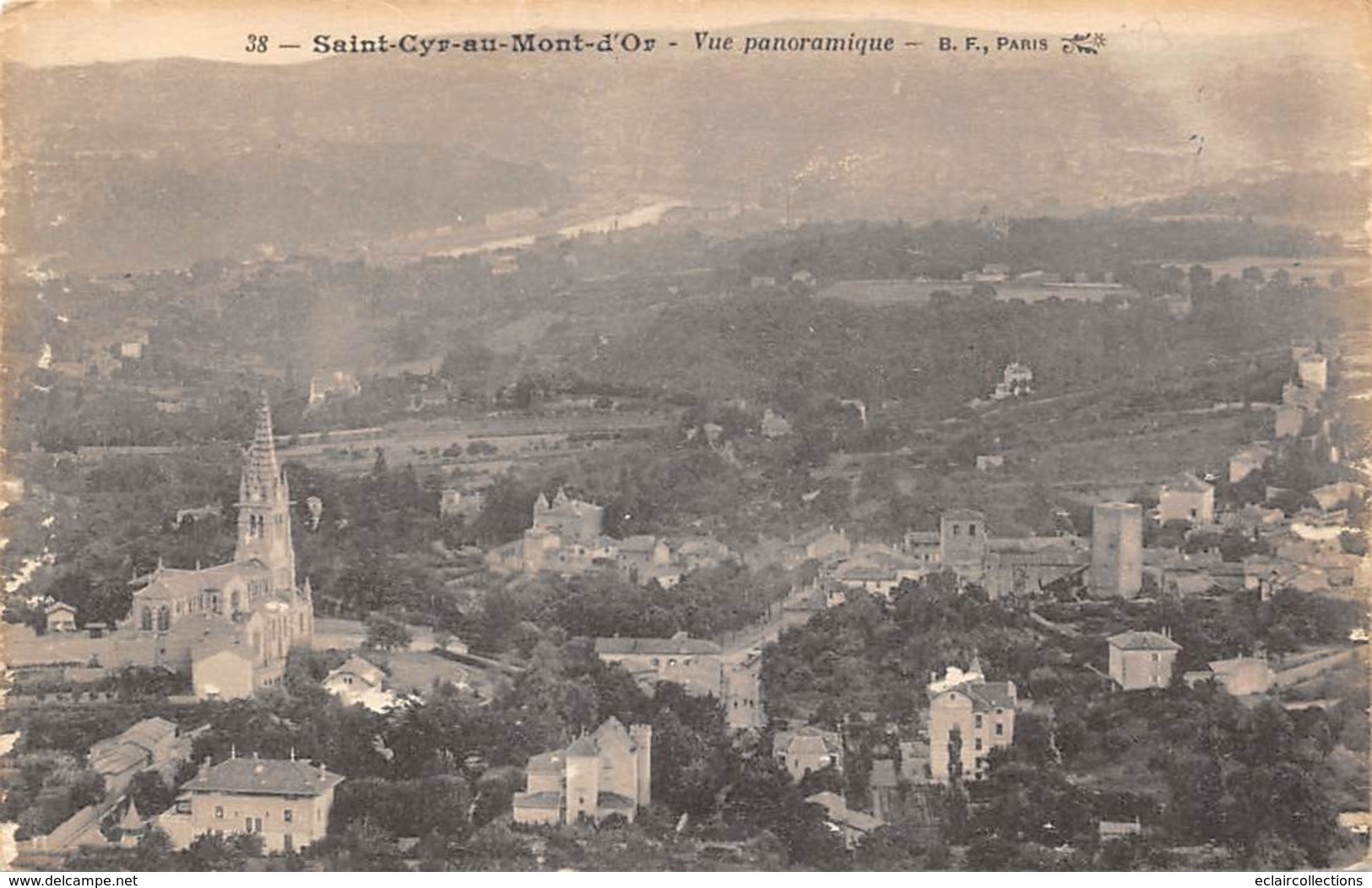 Saint Cyr Au Mont D'Or       69        Vue Panoramique        (voir Scan) - Other & Unclassified