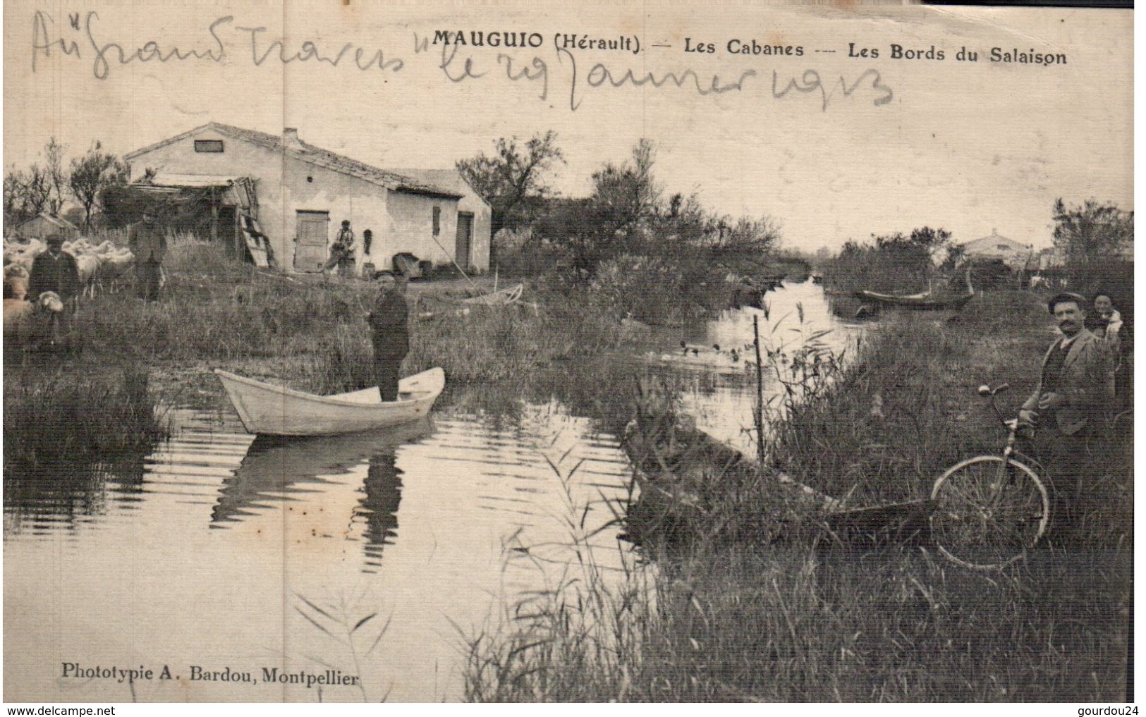 MAUGUIO - Les Cabanes - Les Bords Du Salaison - Autres & Non Classés