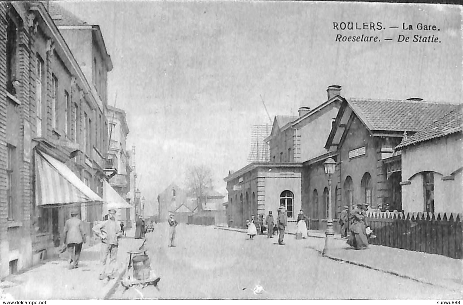 Roeselare Roulers - De Statie - La Gare (animatie, PhoB) - Röselare