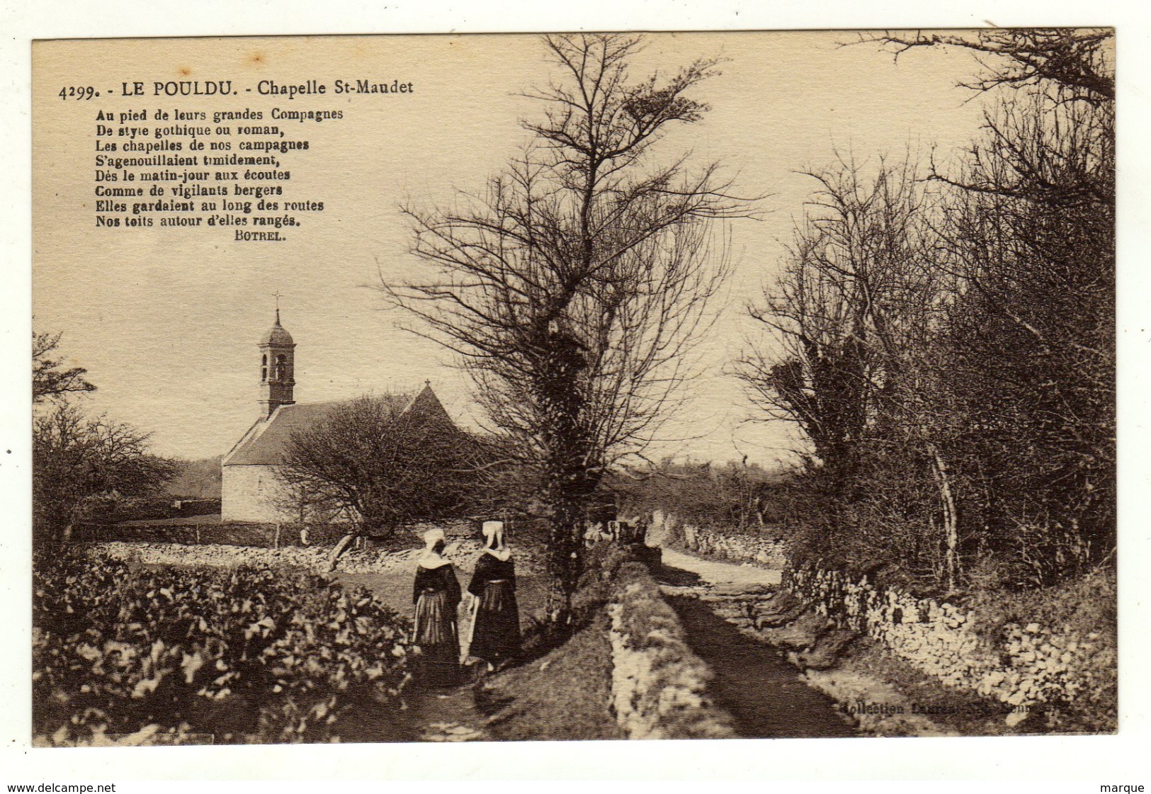 Cpa N° 4299 LE POULDU Chapelle Saint Maudet - Le Pouldu