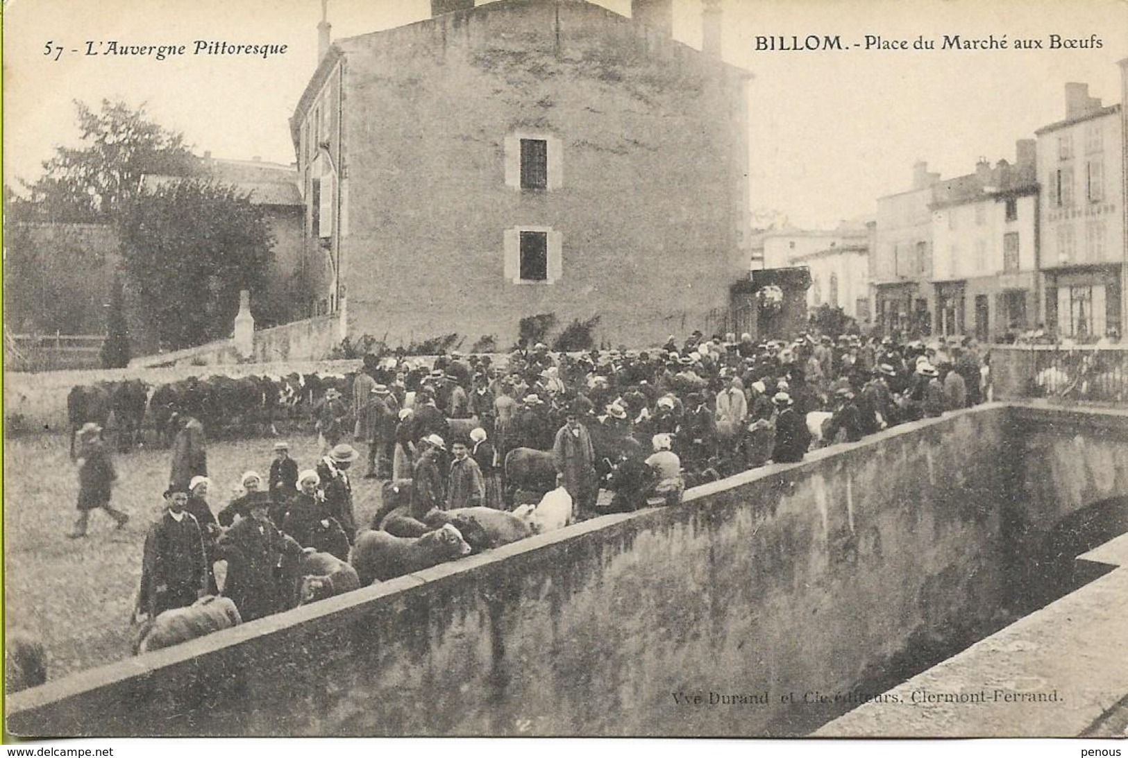 BILLOM Place Du Marché Aux Boeufs - Other & Unclassified