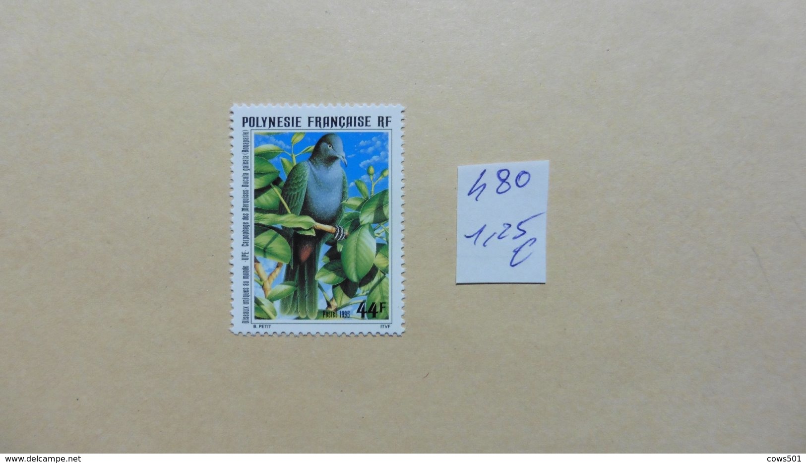 Océanie > Polynésie Française >timbre Neuf N° 480 - Collections, Lots & Series