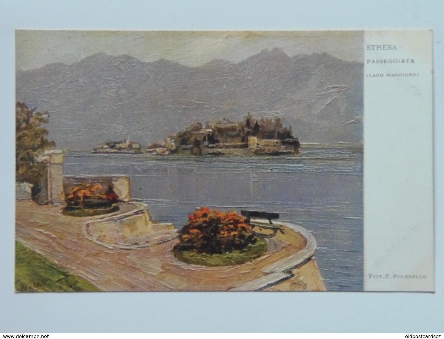 Verbania Lago Maggiore 1910 Pitt. Polesello 29 Stresa - Verbania