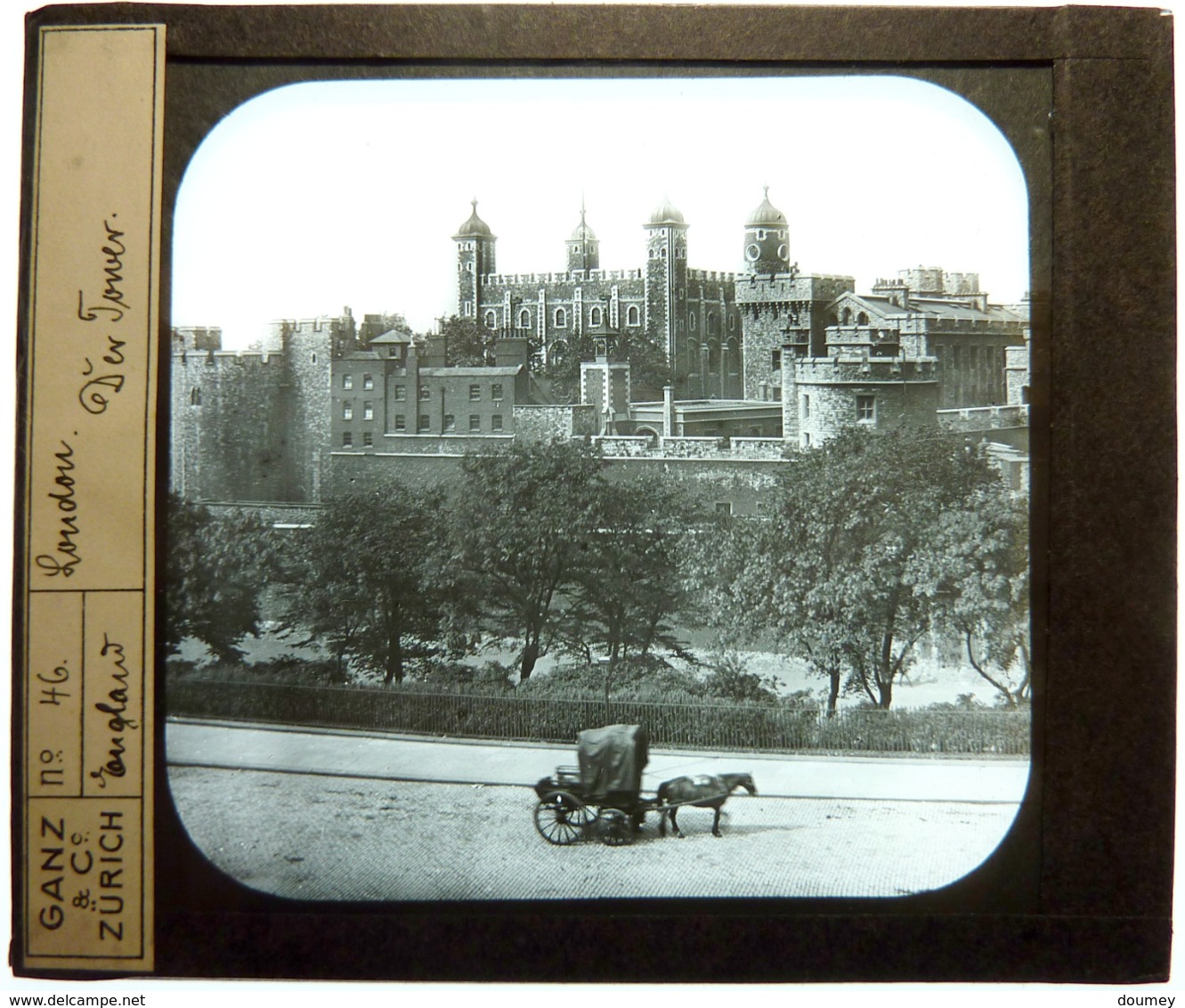 ENGLAND - LONDON - DER TOWER - Glass Slides