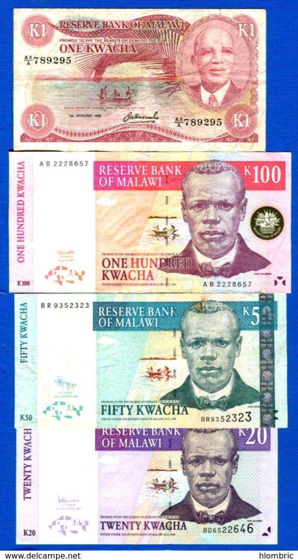 Malawi  8  Billets - Malawi