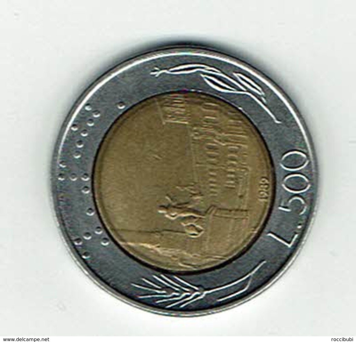 Italien 1989 - 500 Lire - 500 Liras