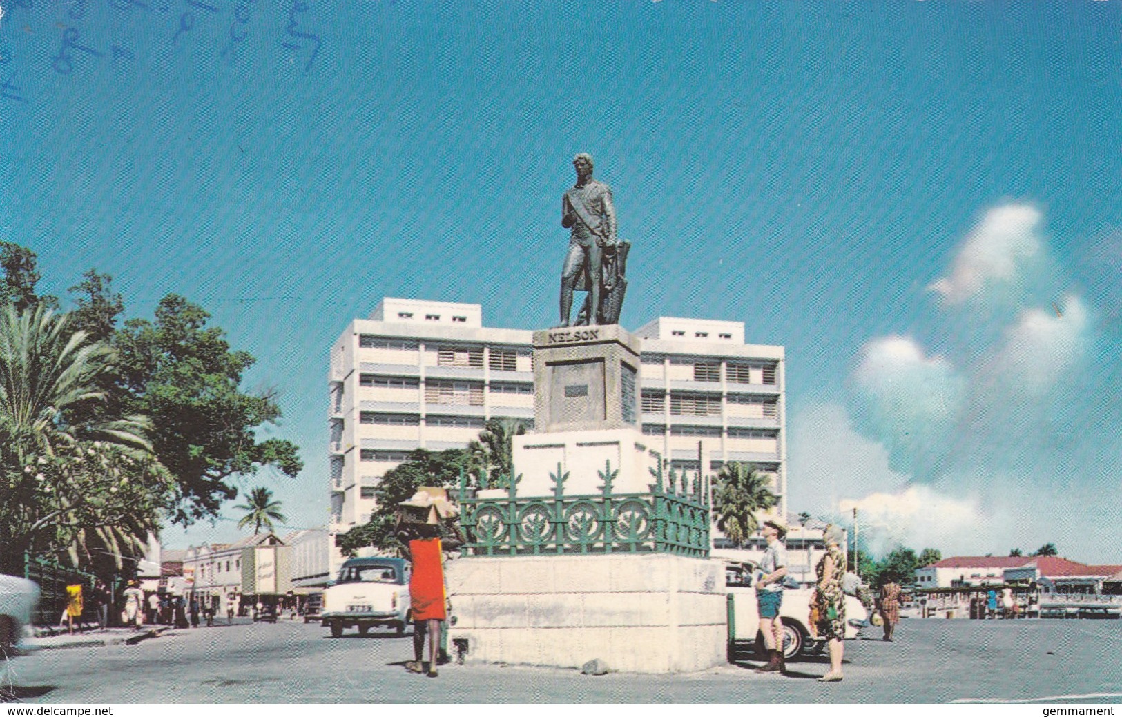 BARBADOS - BRIDGETOWN-TRAFALGAR SQUARE - Barbados