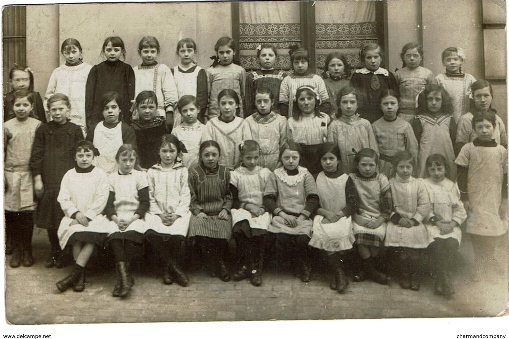 Carte Photo - 1914-1915 - Belgische School - Amersfoort - 2 Scans - Amersfoort