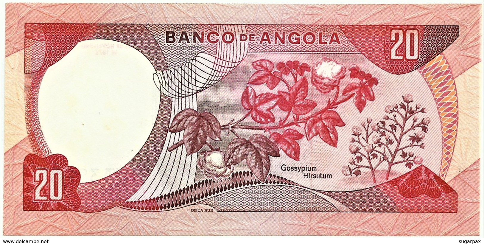 Angola - 20 Escudos - 24.11.1972 - Pick 99 - Unc. - Série NI - Marechal Carmona - PORTUGAL - Angola
