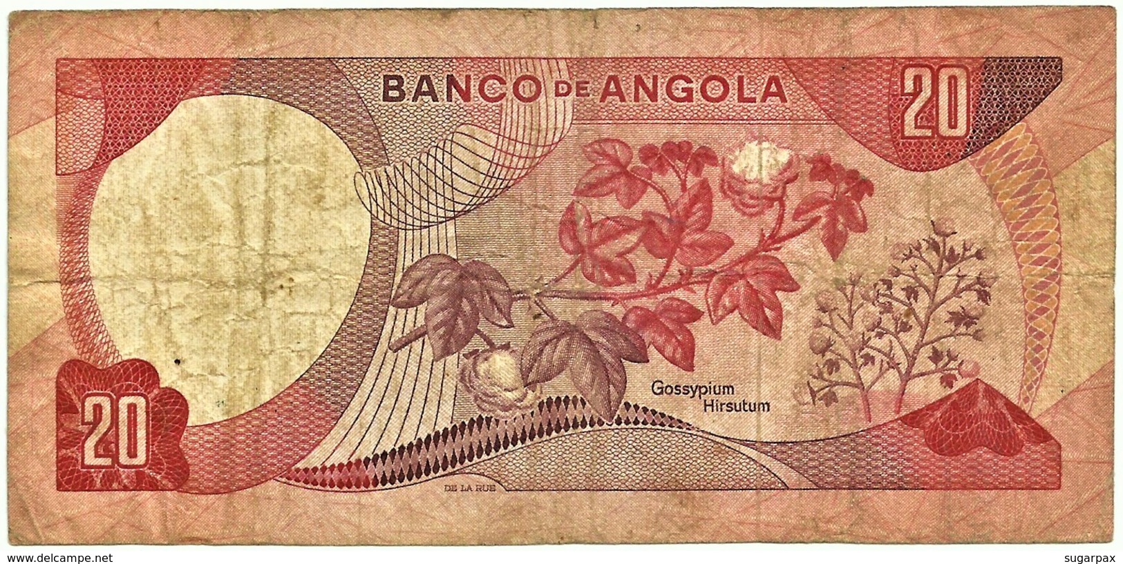 Angola - 20 Escudos - 24.11.1972 - Pick 99 - Série OA - Marechal Carmona - PORTUGAL - Angola