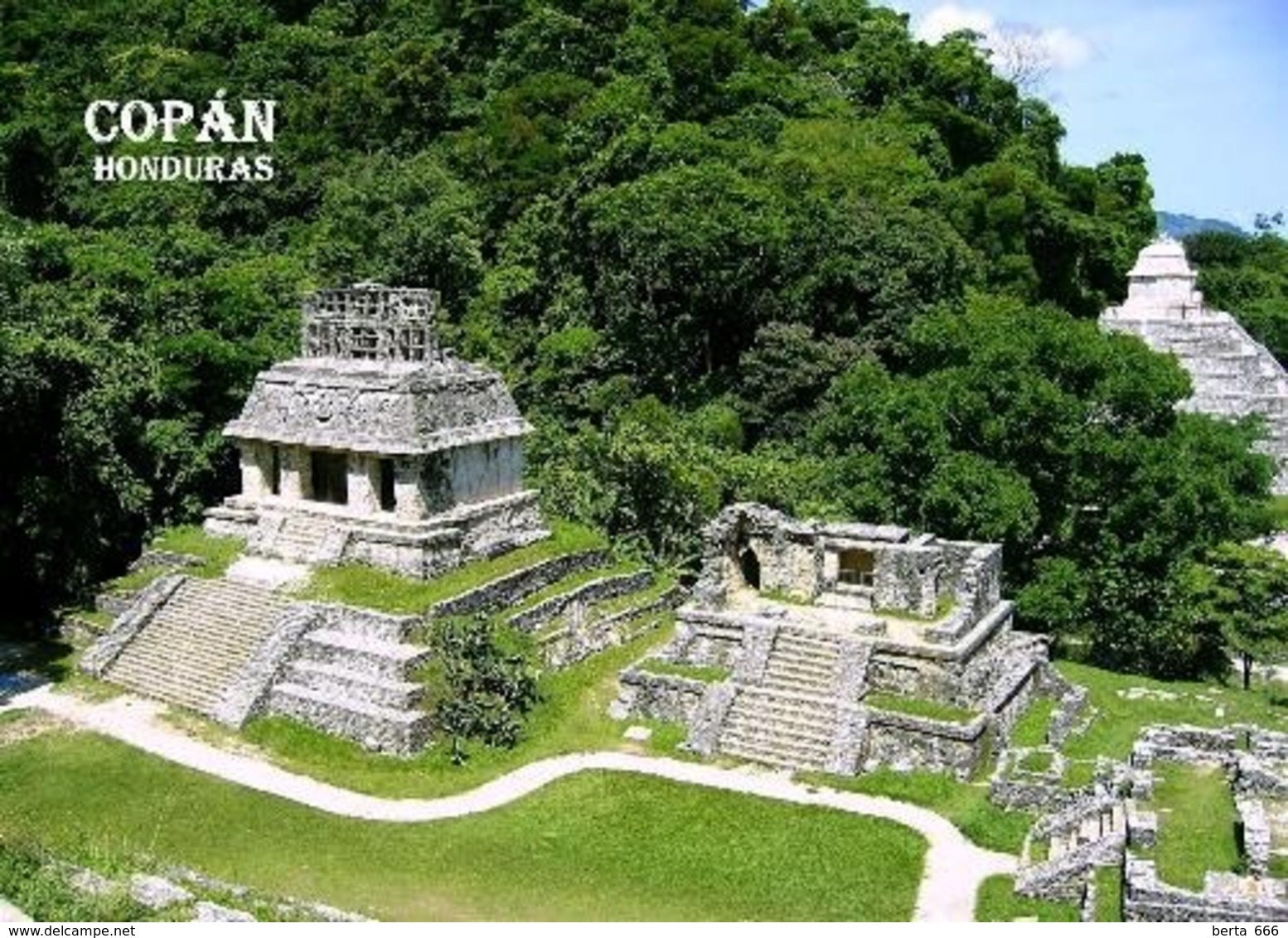 Honduras Copan Ruins UNESCO New Postcard - Honduras