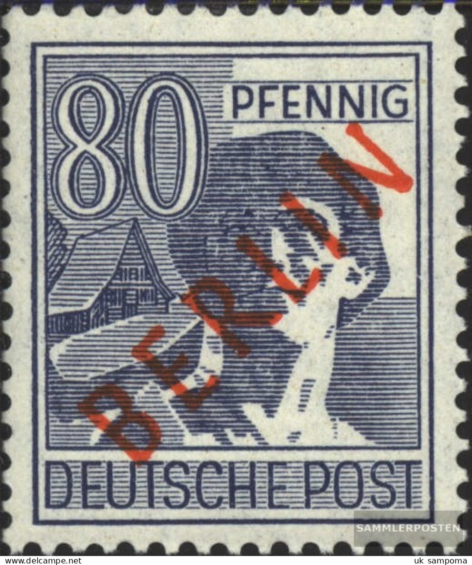 Berlin (West) 32 Tested Unmounted Mint / Never Hinged 1949 Rotaufdruck - Unused Stamps