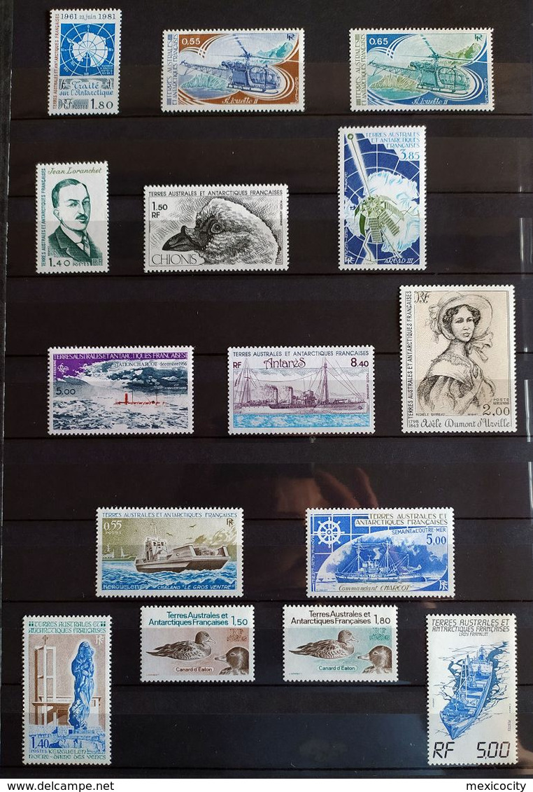 FSAT TAAF 1981-1983 Issues Selection, Mint NH Unmounted Stamps, Nice - Unused Stamps