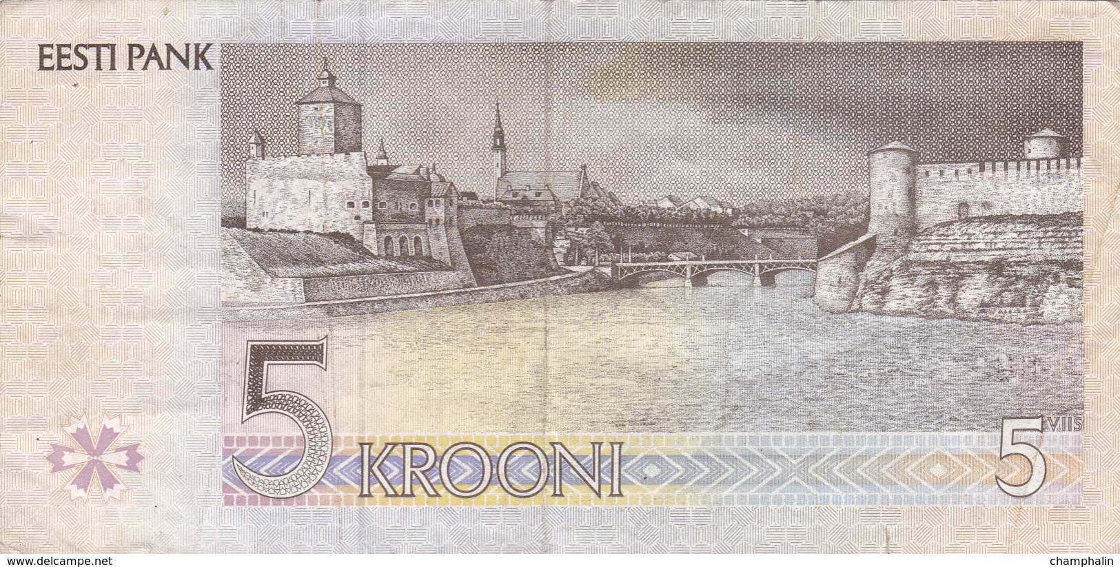 Estonie - Billet De 5 Krooni - Paul Keres - 1994 - Estland