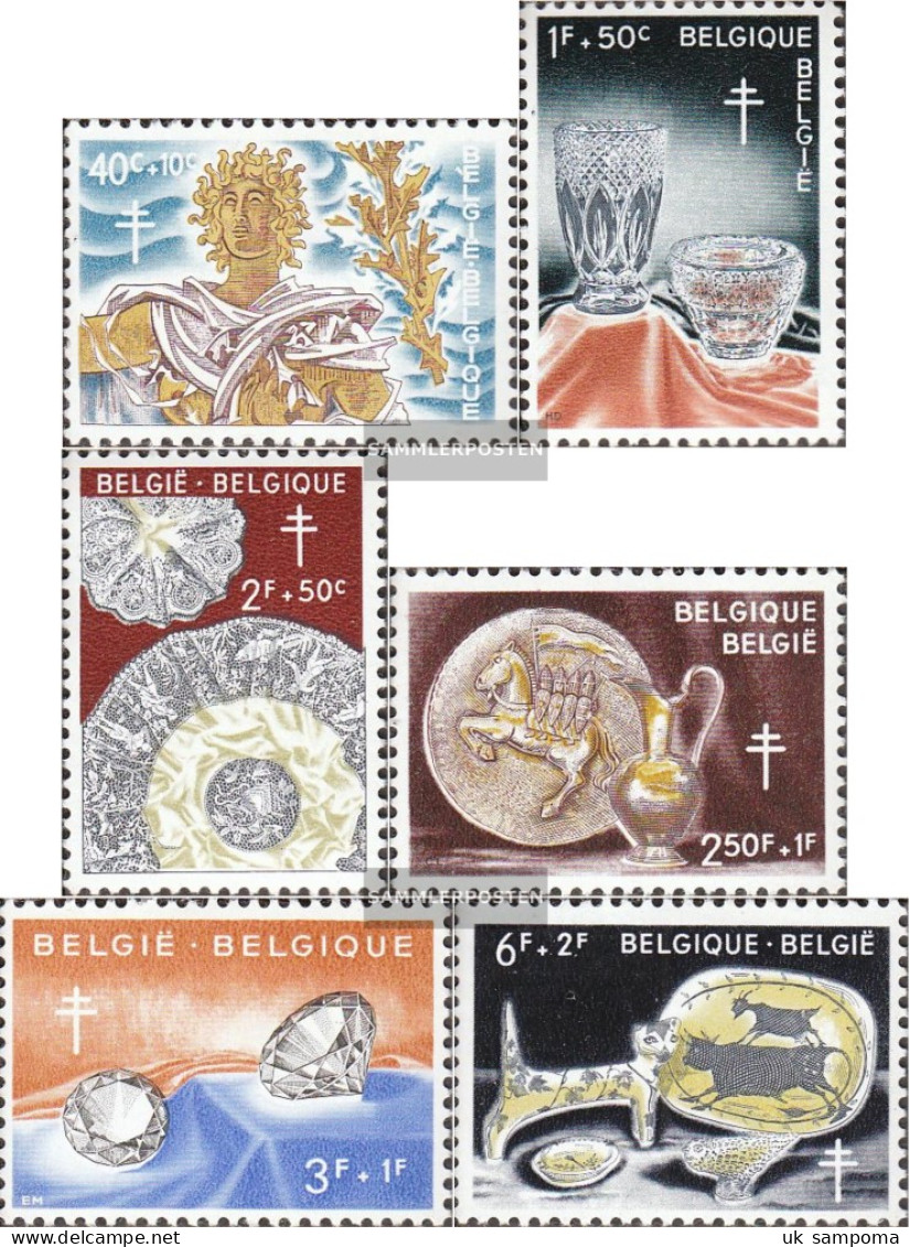 Belgium 1222-1227 (complete Issue) Unmounted Mint / Never Hinged 1960 Crafts - Unused Stamps