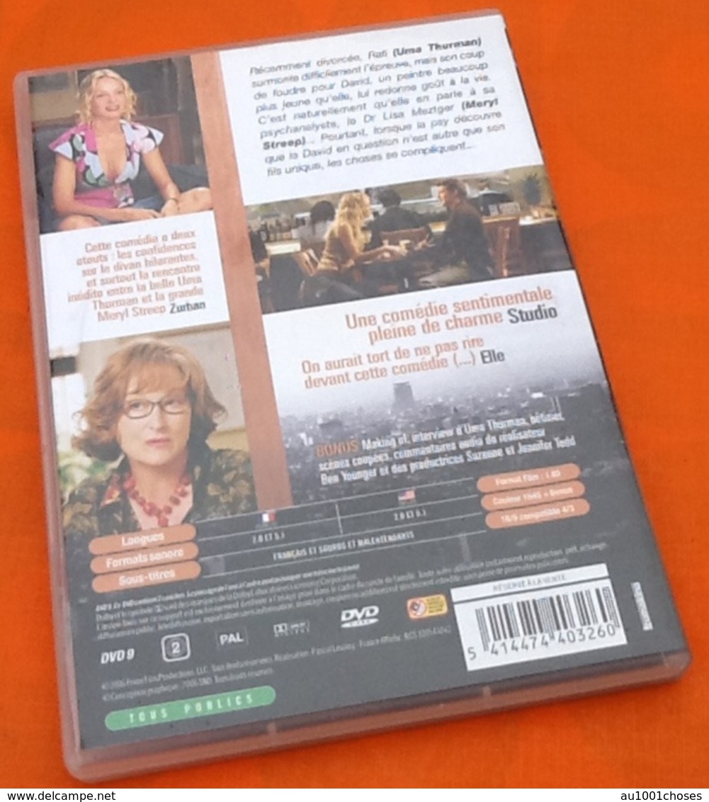 DVD Petites Confidences (à Ma Psy) Un Film De Ben Younger Avec Uma Thurman, Meryl Streep, Bryan Gree... (2006) - Cómedia