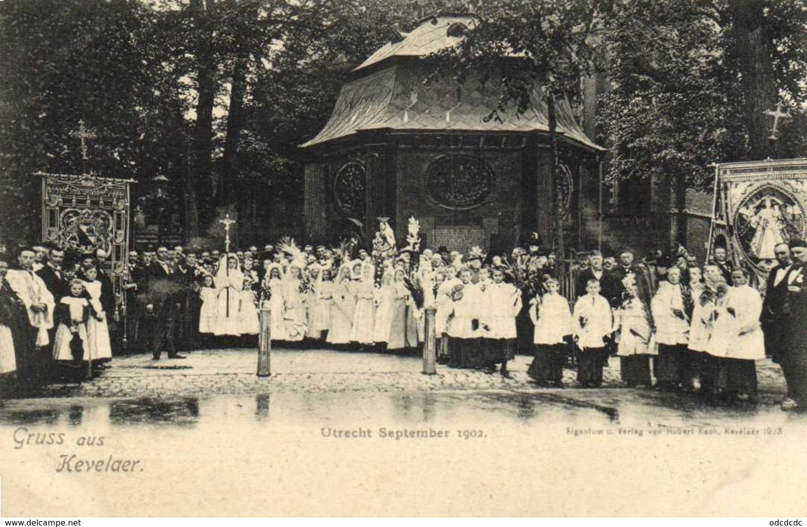 Gruss Aus Kevelear Utrecht September1902 RV - Kevelaer