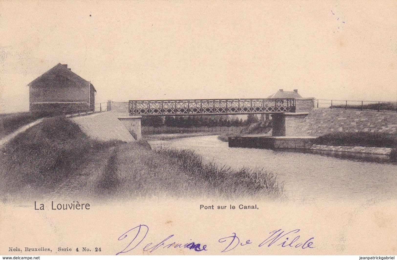 CANAUX La Louviere Pont Sur Le Canal - Altri & Non Classificati