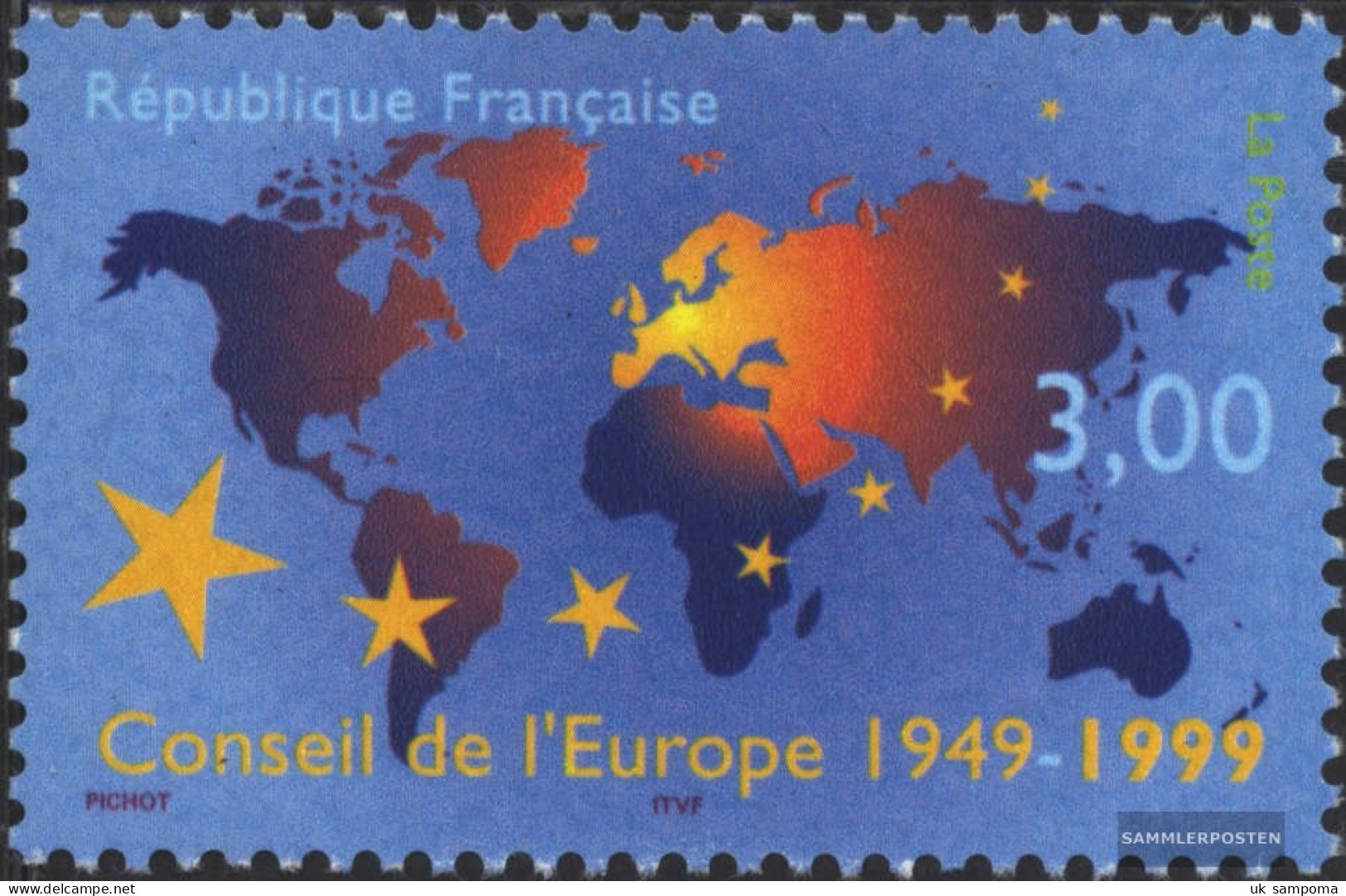 France 3370 (complete Issue) Unmounted Mint / Never Hinged 1999 Europe - Unused Stamps