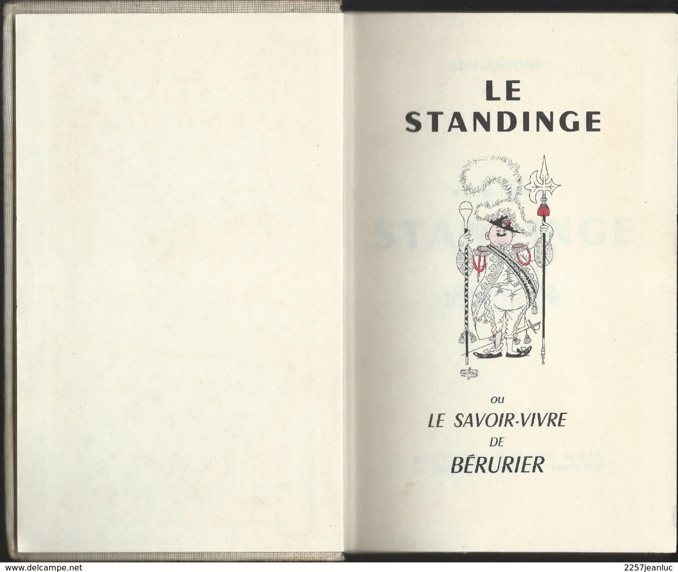 San Antonio - Le Standinge Selon Bérurier- 1965 - Autres & Non Classés