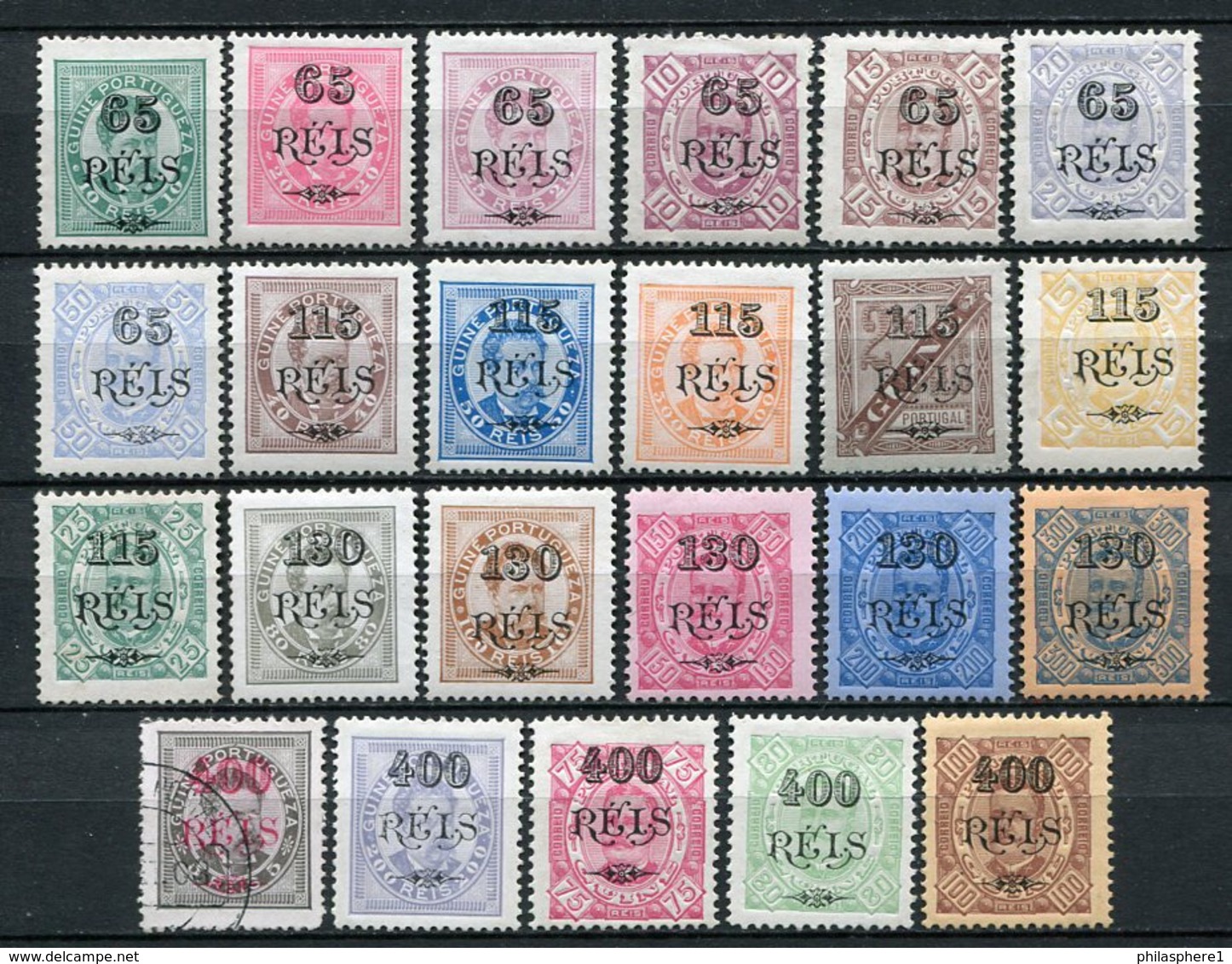 Portugiesisch - Guinea Nr.53/75          O  Used + *  Unused               (001) - Guinea Portuguesa