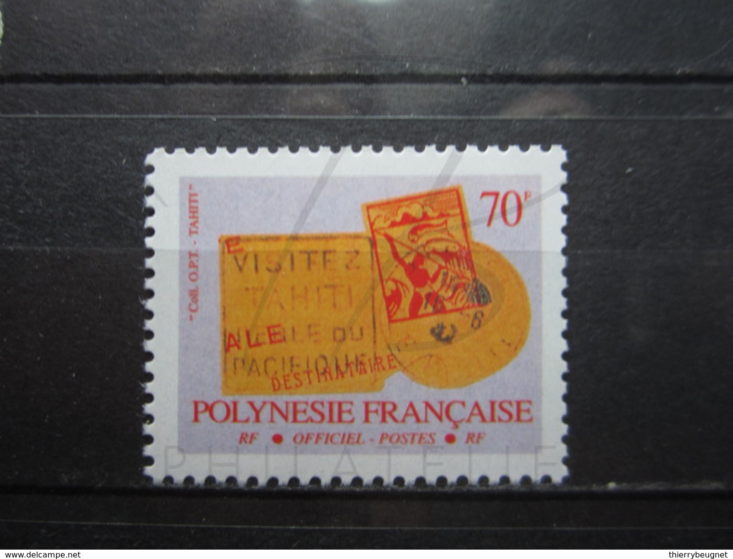 VEND BEAU TIMBRE DE SERVICE DE POLYNESIE N° 23 , XX !!! - Oficiales