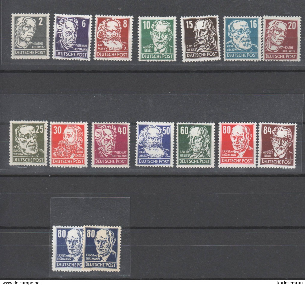 DDR , Nr 327 - 41 Postfrisch - Unused Stamps