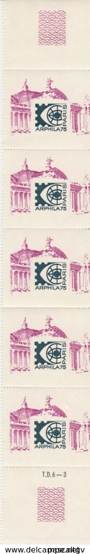 Lot De Vignettes "Arphila 75" Vignette Timbre (cote 10 Euros) - Esposizioni Filateliche