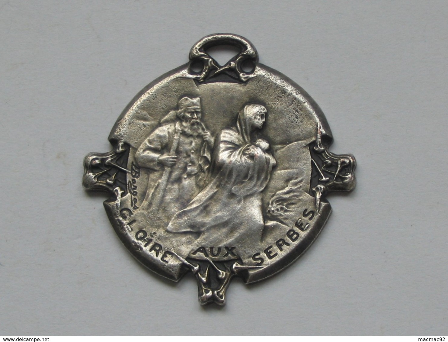 Décoration Médaille - Gloire Aux Serbes -1916    ***** EN ACHAT IMMEDIAT **** - France