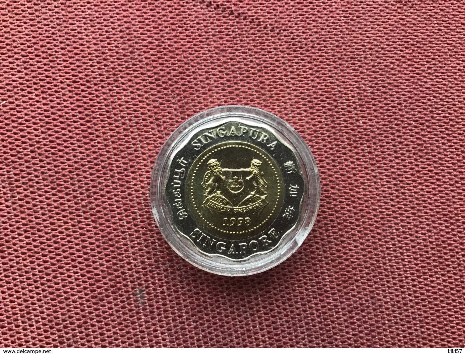 SINGAPOUR Monnaie De 5 Dollars Neuve Sous Capsule 1998 - Singapore