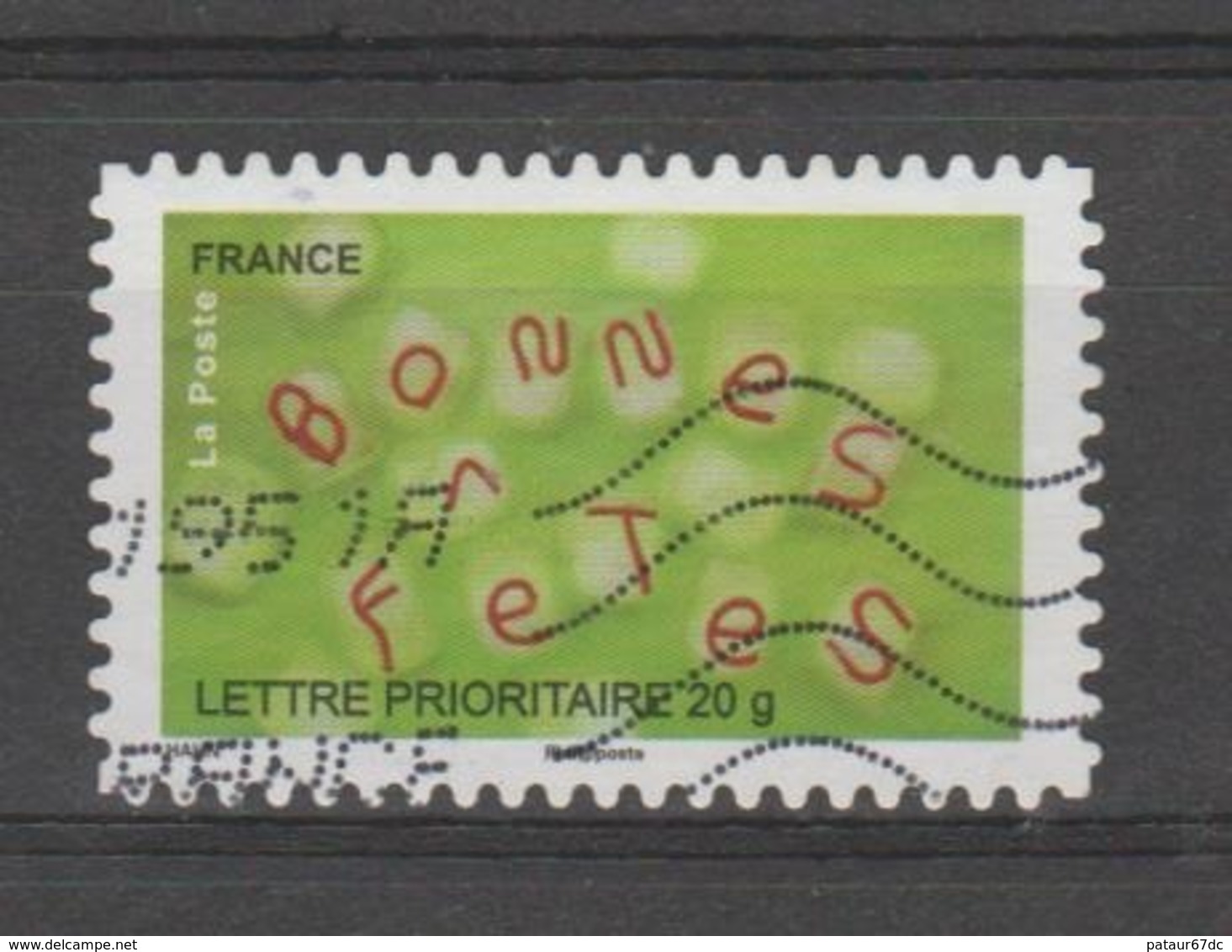 FRANCE / 2008 / Y&T N° 4319 Ou AA 250 : "Bonnes Fêtes" (Flou Vert) - Usuel - Other & Unclassified