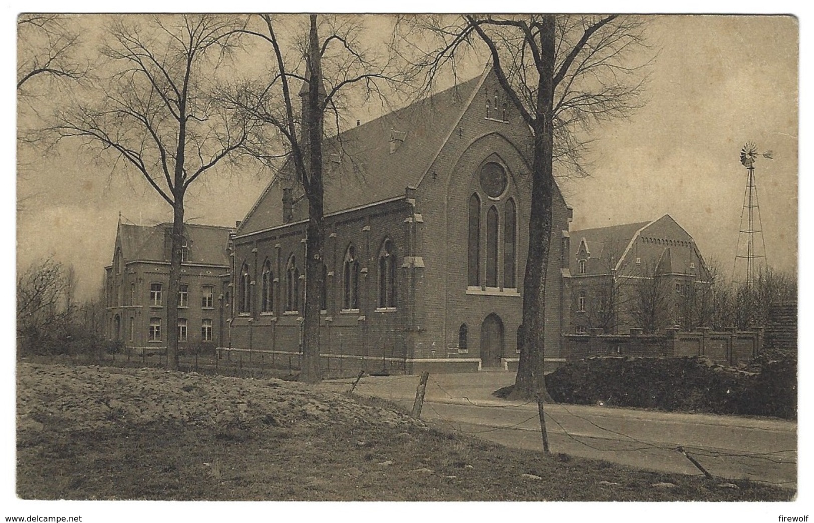 X02 - Assche - Klein-Liefdewerk Van Het H. Hart Van De Missionarissen - Ingang Van De Kerk - Asse