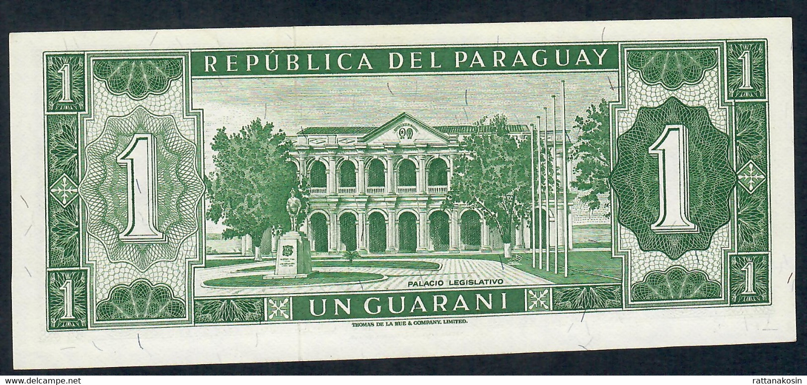 PARAGUAY  P193b   1   GUARANI  1952   UNC. - Paraguay