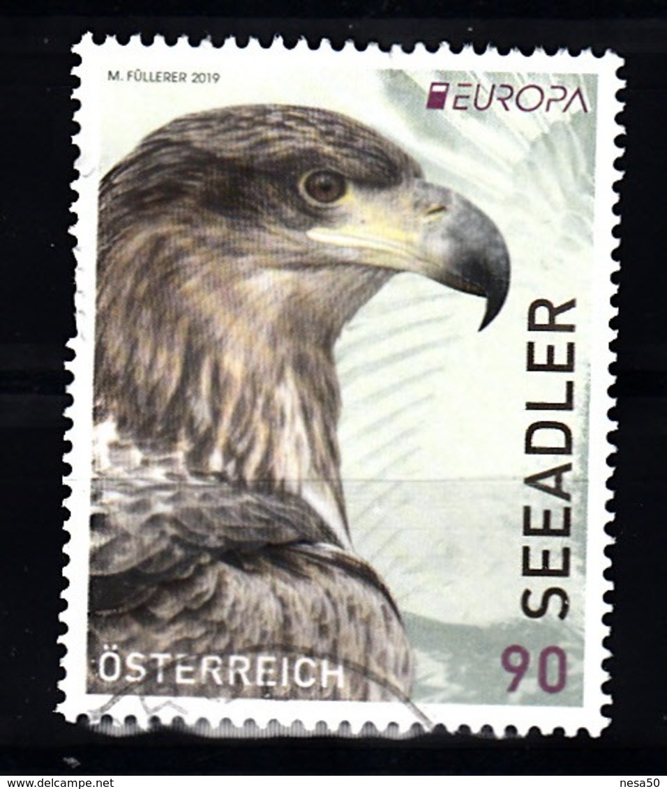 Oostenrijk 2019 Mi Nr 3464, Europa, Zee-adelaar, Vogel, Bird - Gebruikt