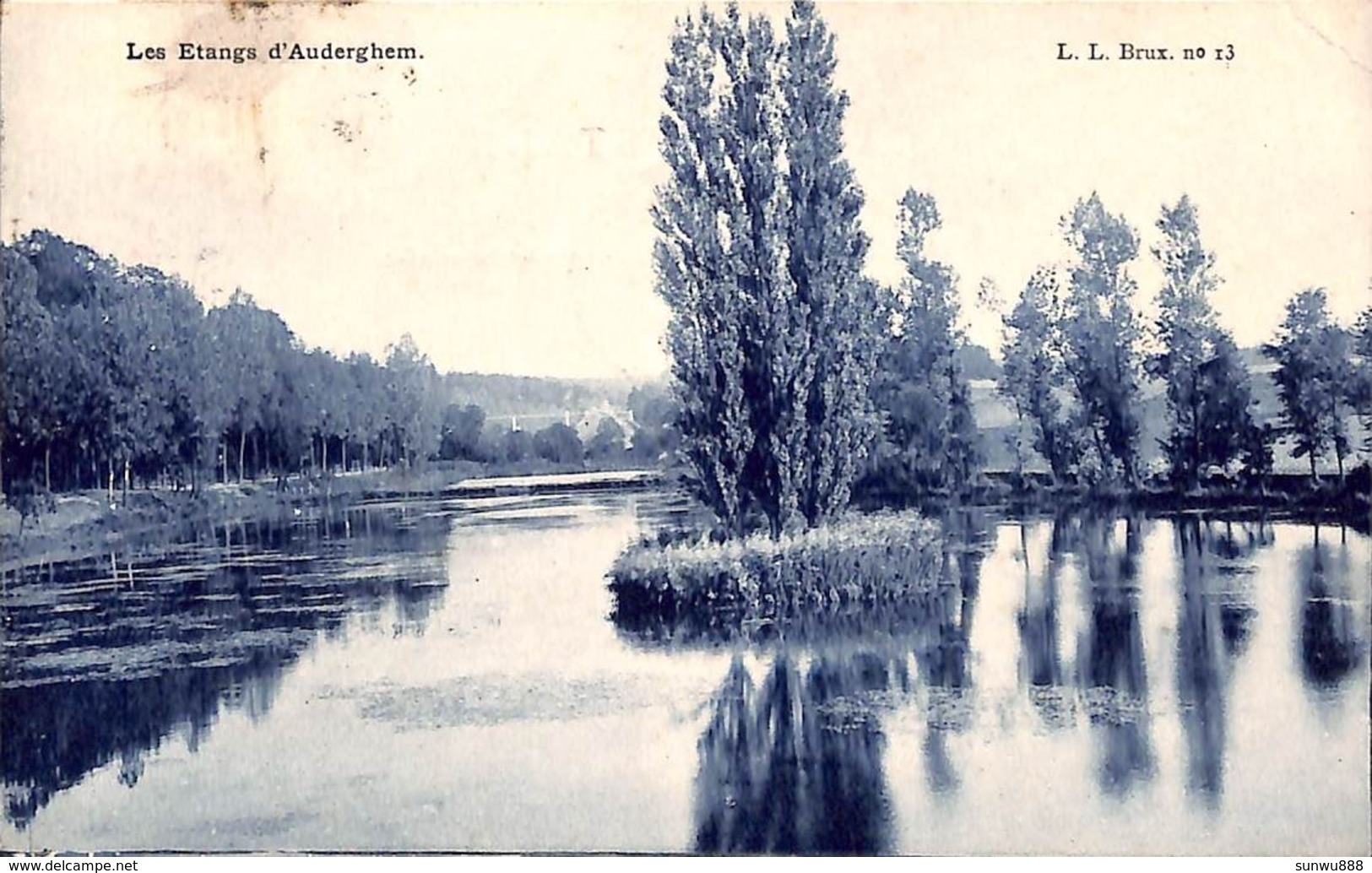 Les Etangs D'Auderghem (L L Cachet Phototypie Lagaert 1906) - Auderghem - Oudergem