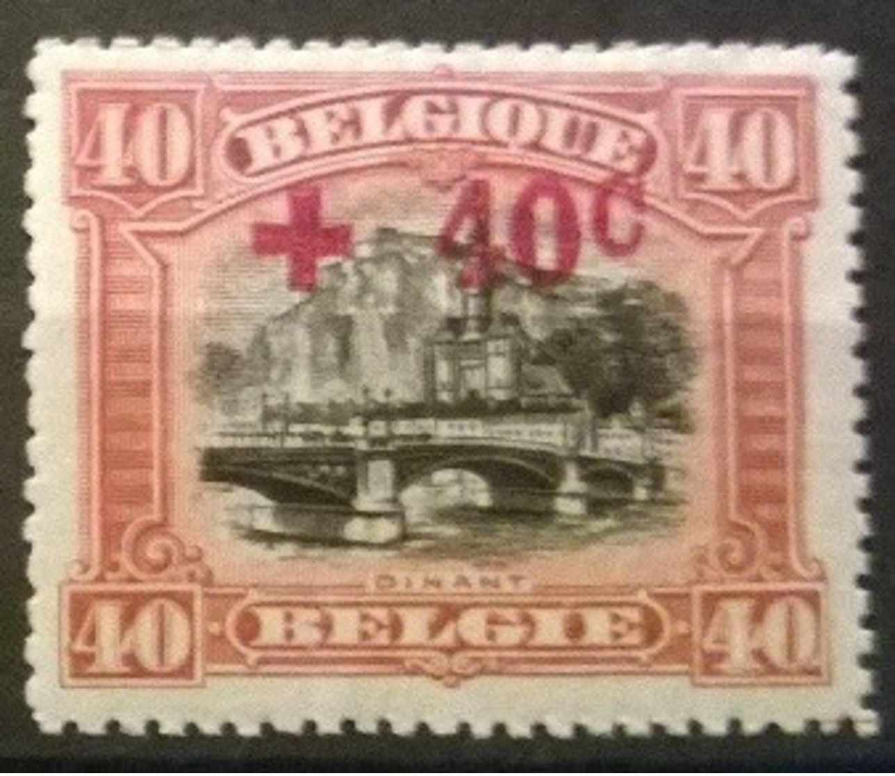 Belgium 1918 - OBP Nr 157 - MNH** - 1918 Croce Rossa