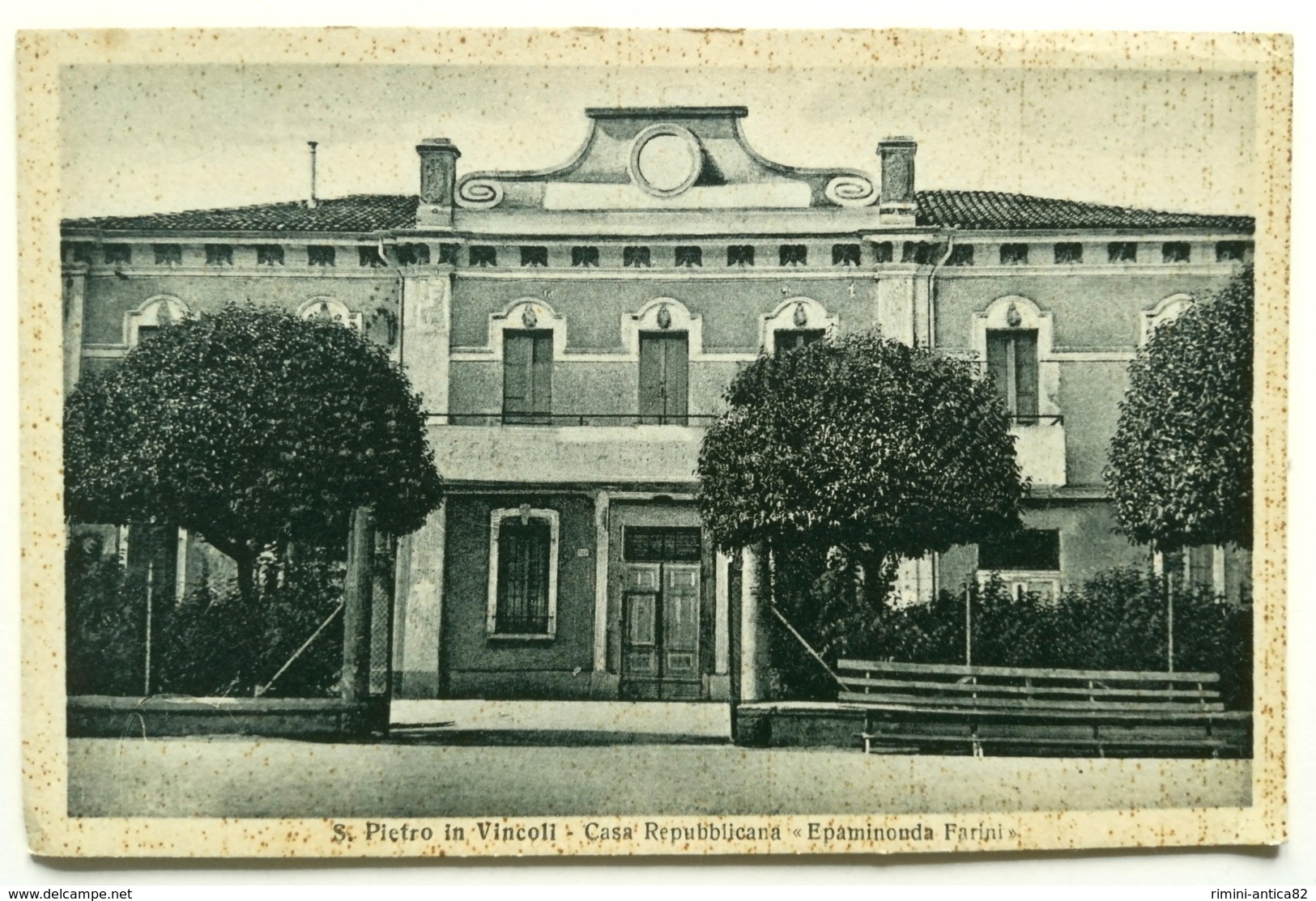 S. Pietro In Vincoli - Casa Repubblicana, Epaminonda Farini - Ravenna