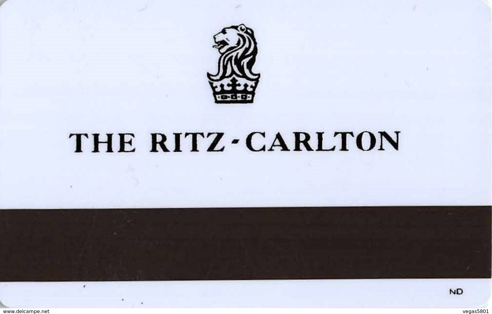 THE RITZ-CARLTON  Jakarta, Pacific Place - Hotel Room Key Card, Hotelkarte, Schlüsselkarte, Clé De L'Hôtel - Hotelkarten