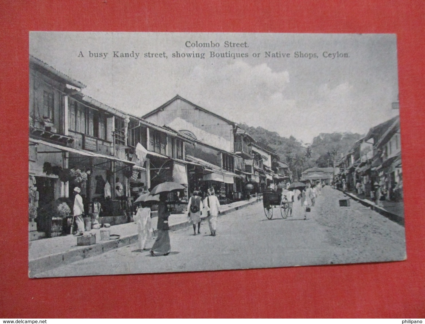 Colombo   Street   Kandy  Sri Lanka (Ceylon)   Ref 3696 - Sri Lanka (Ceilán)