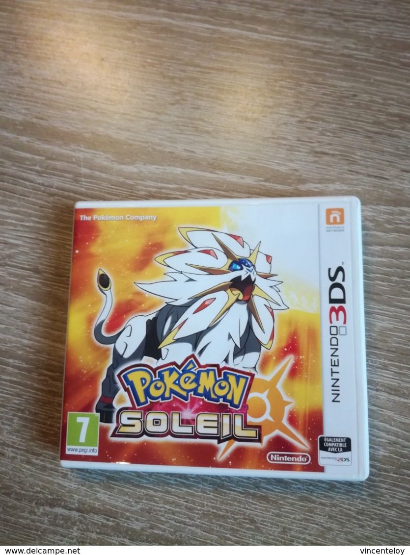 Jeu  NINTENDO  3  DS   POKEMON SOLEIL  En L Etat Sur Les Photos - Nintendo 3DS