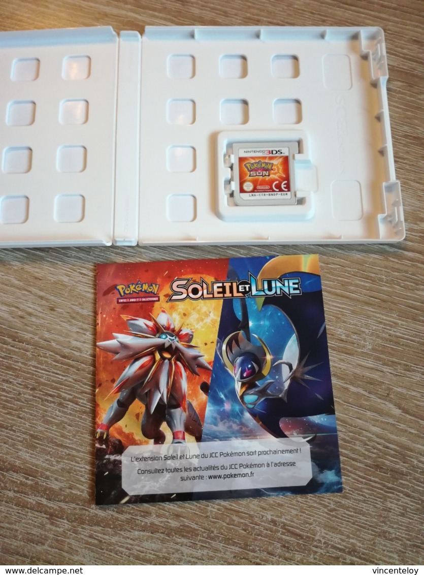 Jeu  NINTENDO  3  DS   POKEMON SOLEIL  En L Etat Sur Les Photos - Nintendo 3DS