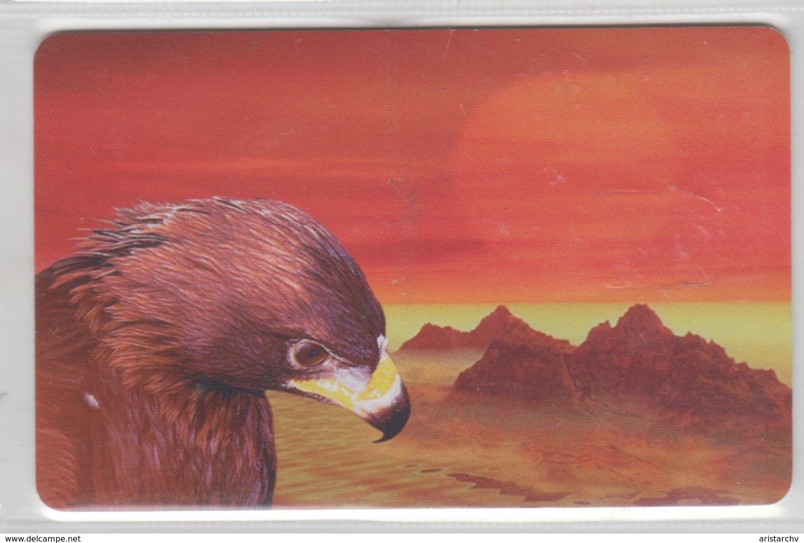 KAZAKHSTAN 1999 BIRD EAGLE - Águilas & Aves De Presa