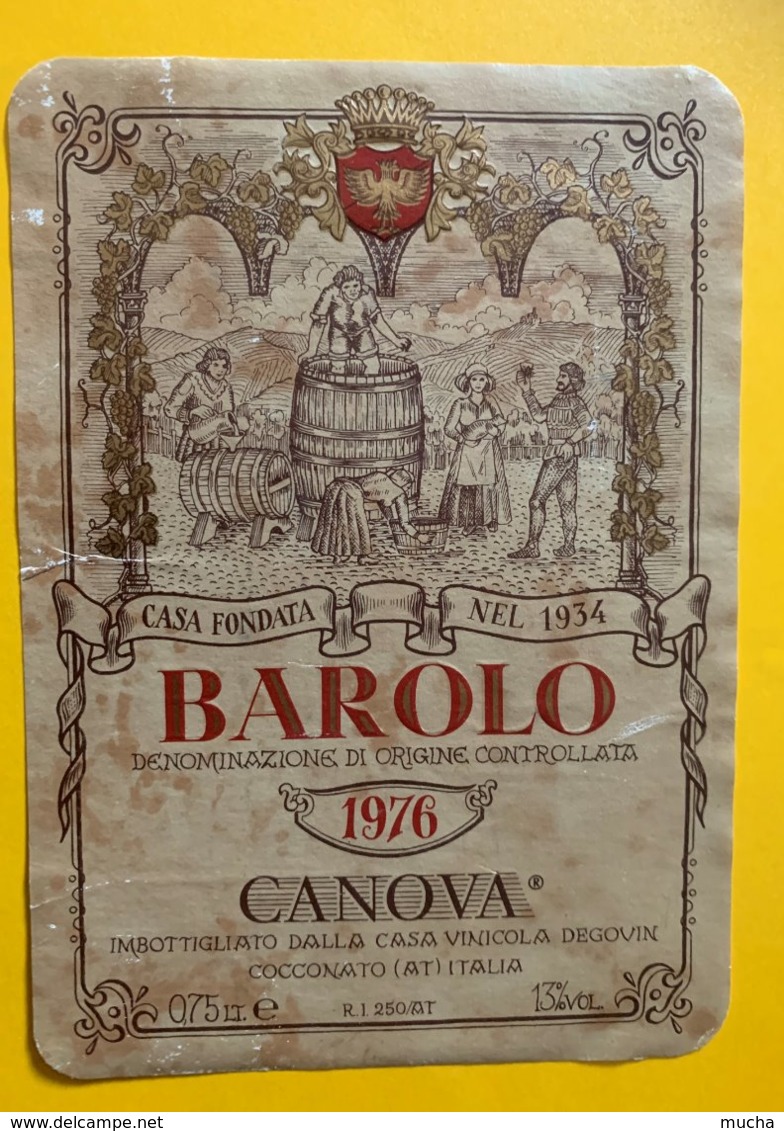 12116 - Barolo 1976 Canova Italie - Altri & Non Classificati