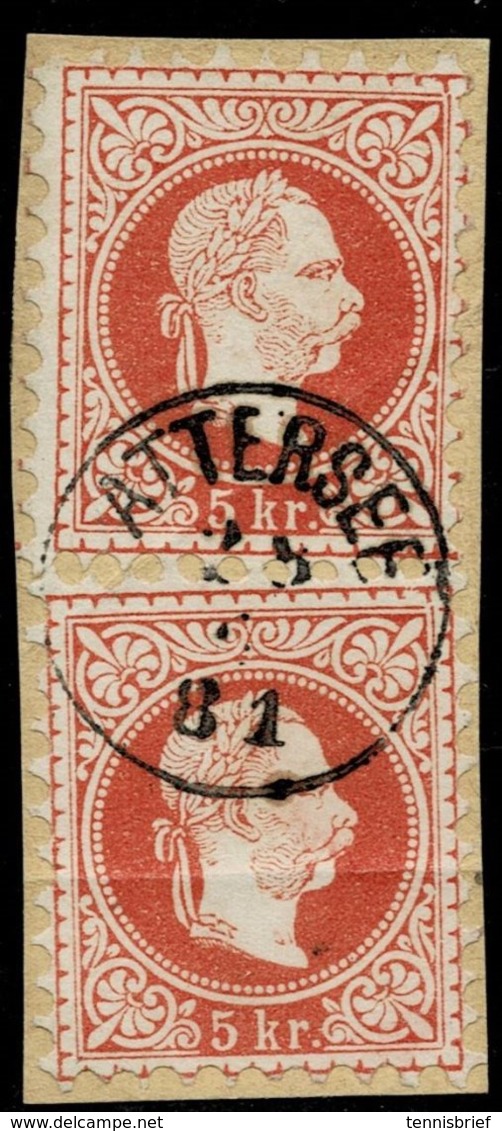 1881, " ATTERSEE " Sehr Klar   , A2336 - Oblitérés