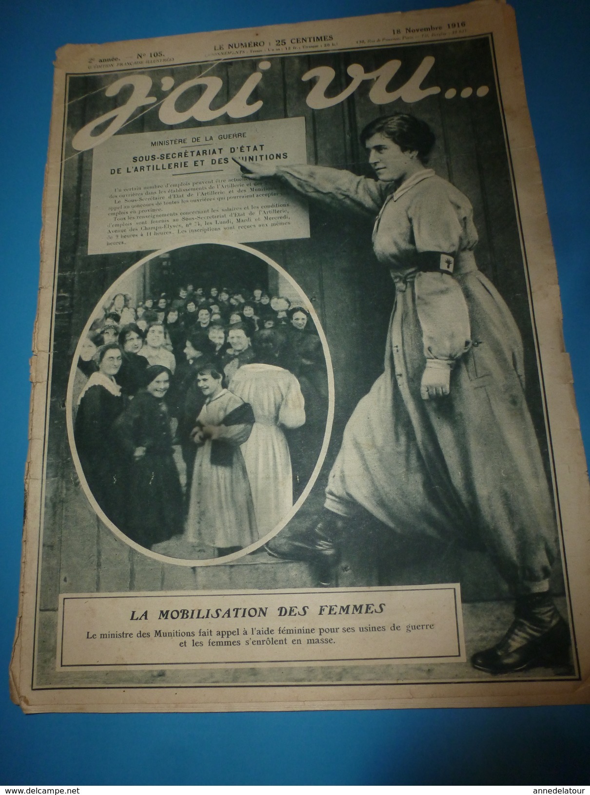 1916 J'AI VU :Femmes Mobilisées;Tirailleurs Africains;Staremiasto;Romagny;Haraucourt;Gondreville;Aviation;Nanteuil-le-H - Französisch