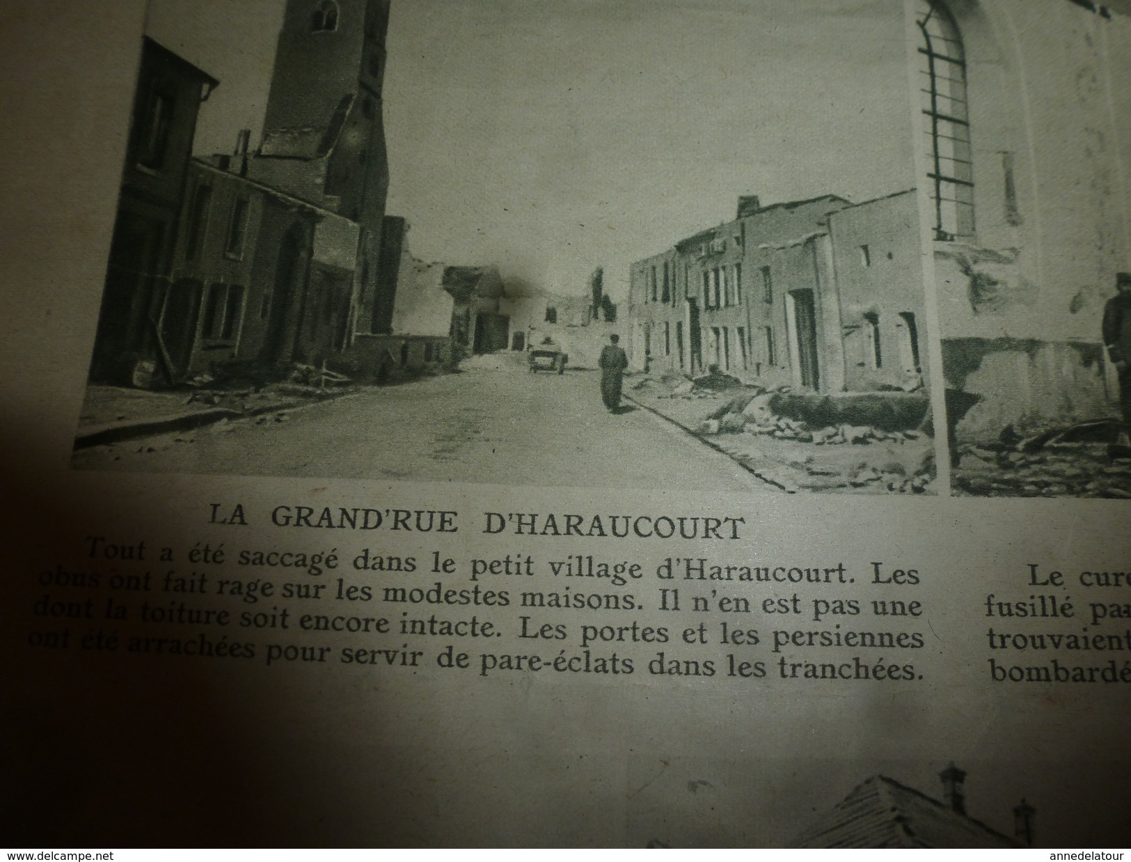 1916 J'AI VU :Femmes mobilisées;Tirailleurs africains;Staremiasto;Romagny;Haraucourt;Gondreville;Aviation;Nanteuil-le-H